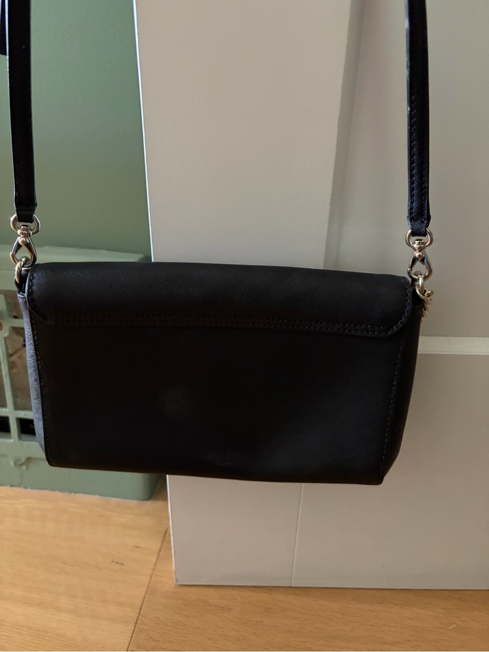 Kate Spade black leather purse - Picture 3 of 5
